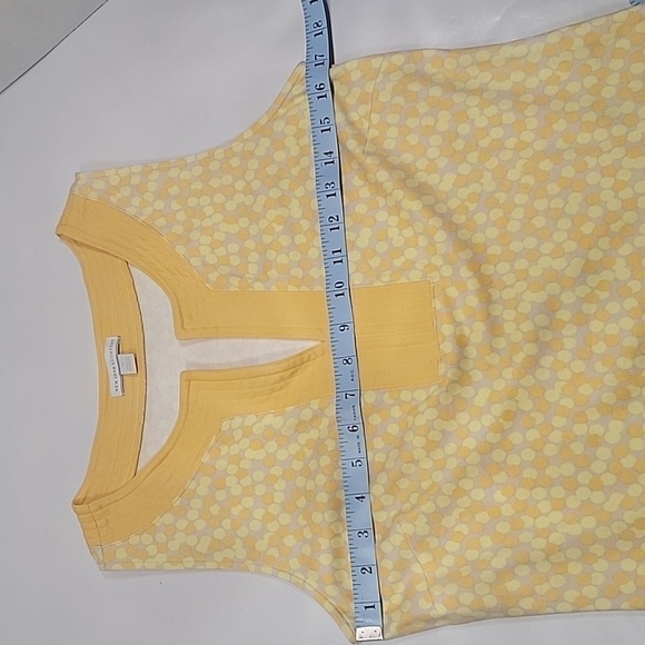 New York & Company, Size M, Sleeveless Yellow Polkadot Dress.  EUC! - Picture 7 of 9